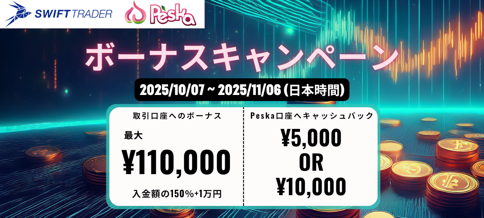 SwiftTrader & Peska Tie-up Campaign – Swift Trader 日本語